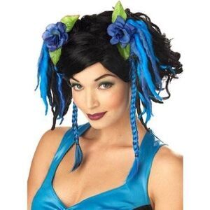 NEW Blue Fairy Clips Cyberlox Hair Falls